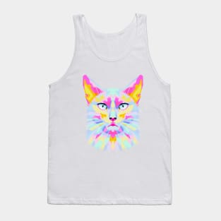 KITTY CUTE FACE Tank Top